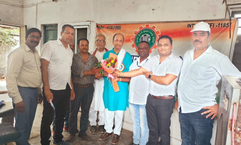 एसईकेएमसी इंटक महामंत्री का रायगढ़ दौरा 1 IMG 20250611 WA0059