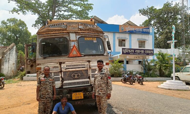 अवैध कबाड़ परिवहन पर छाल पुलिस की बड़ी कार्रवाई: 20 टन अवैध कबाड़ लदा ट्रक जब्त, चालक गिरफ्तार 1 IMG 20250612 WA0004