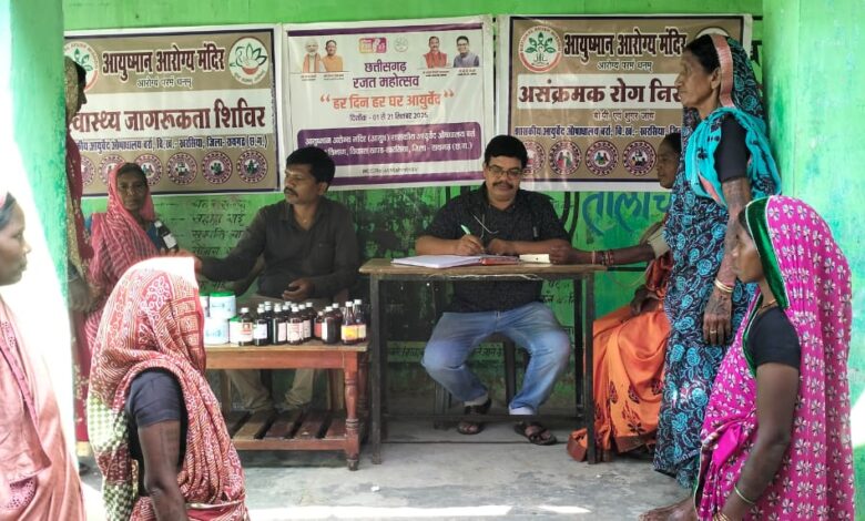 स्वस्थ नारी सशक्त परिवार" अभियान के तहत ग्राम बर्रा में शिविर का आयोजन 1 IMG 20250918 WA0043