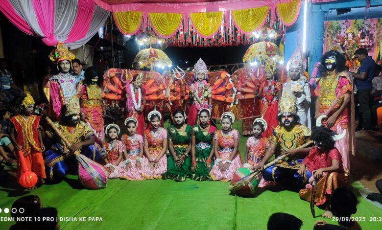 ग्राम कटाईपाली सी में जसगीत झांकी स्पर्धा का हुआ आयोजन 1 IMG 20250929 WA0106